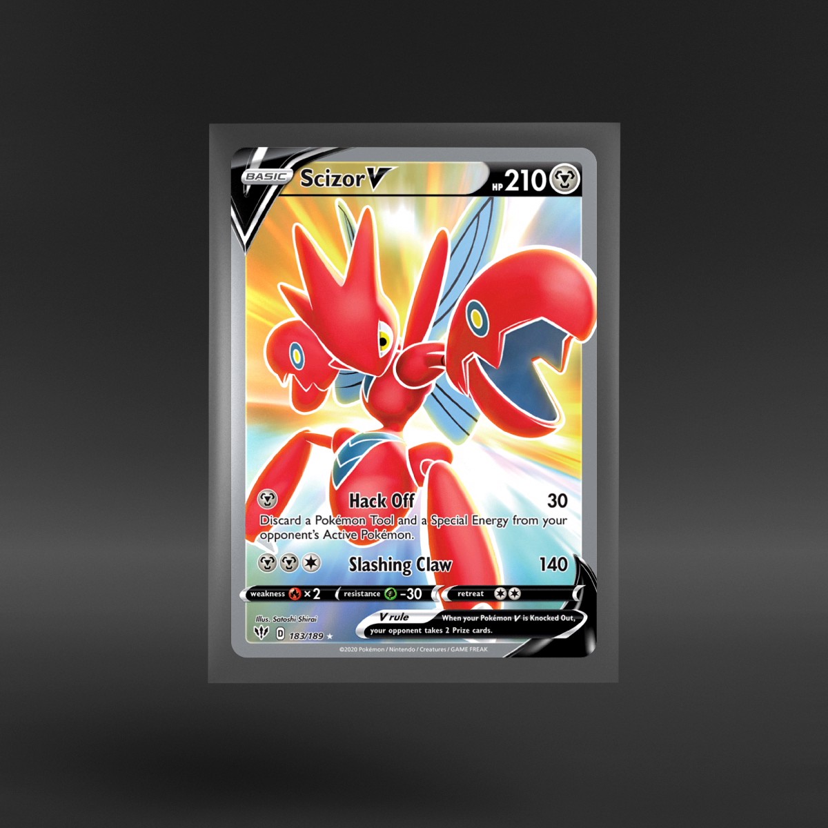 Darkness Ablaze #183/189 Scizor V