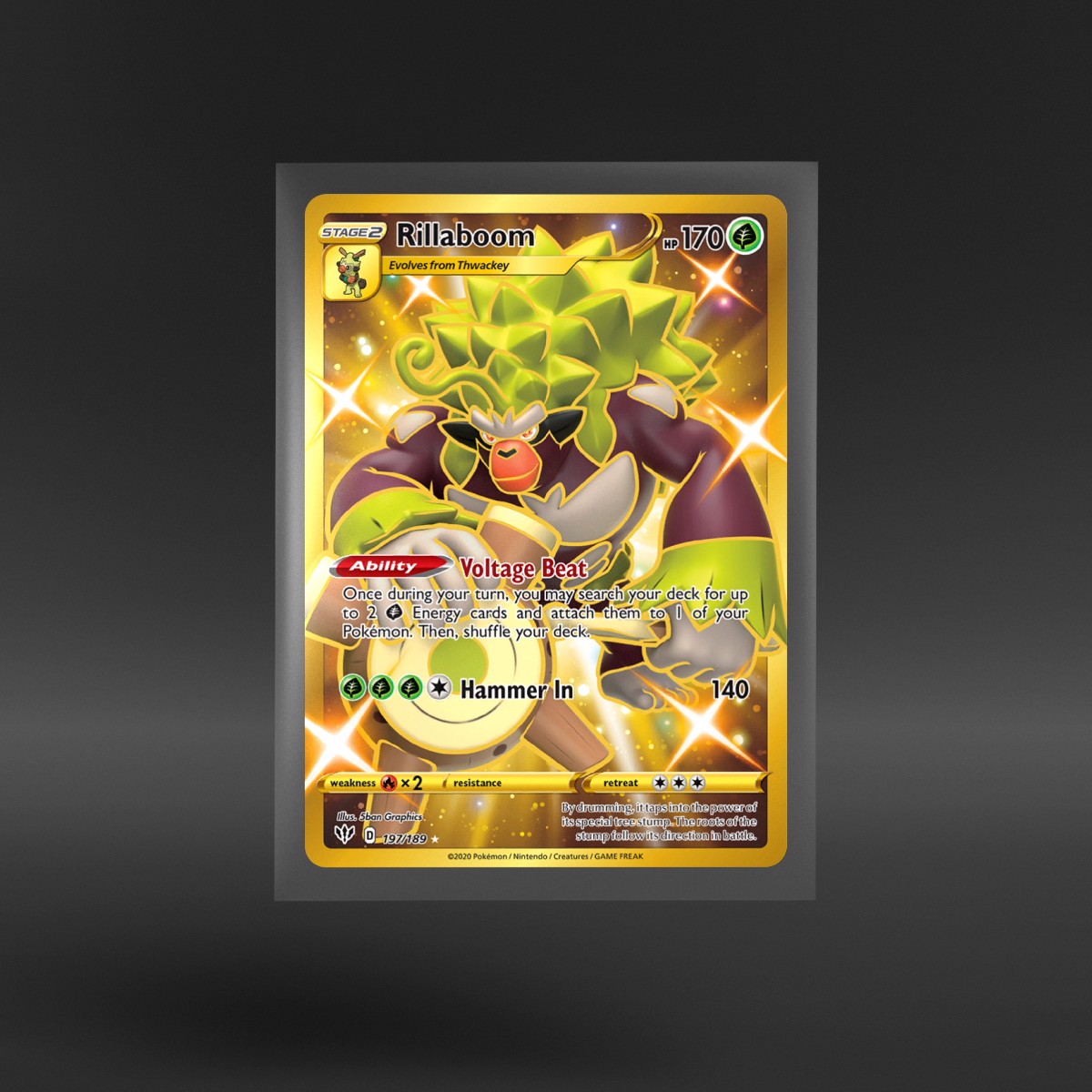 Darkness Ablaze #197/189 Rillaboom