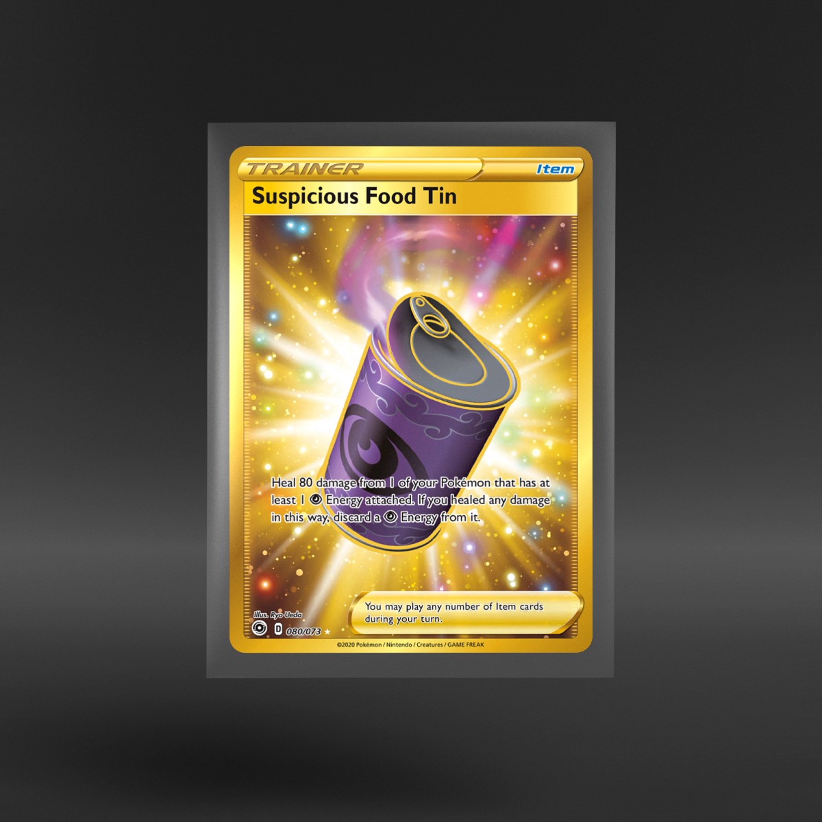 2020 Champion's Path Suspicious Food Tin #080/073