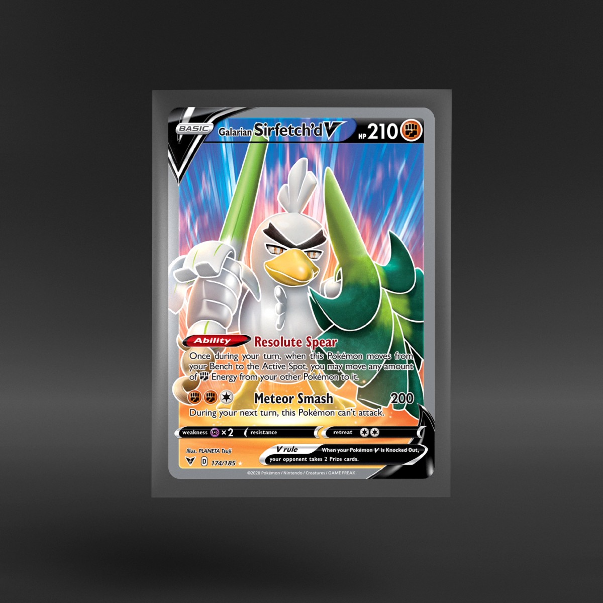 Vivid Voltage #174/185 Galarian Sirfetch'd V