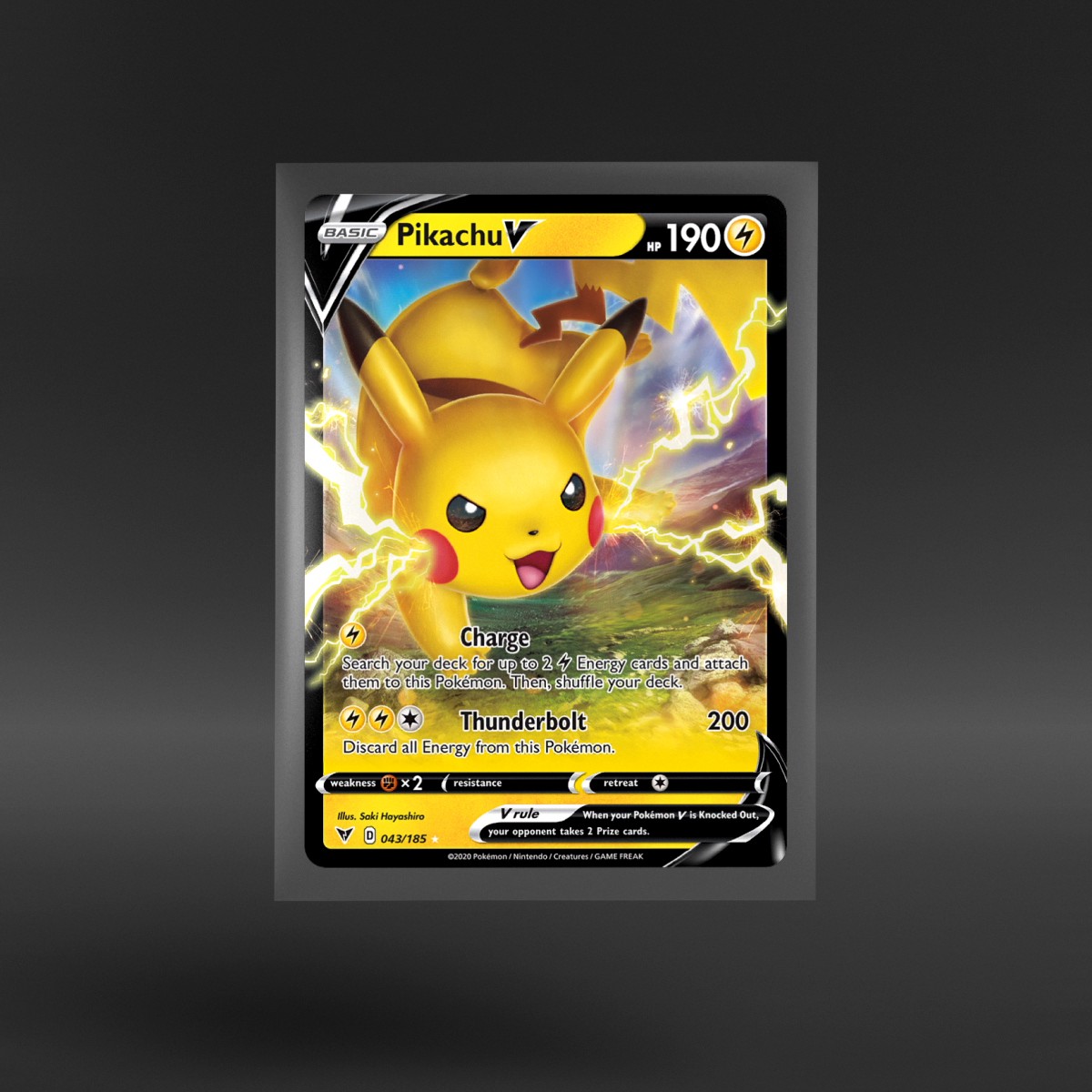 Vivid Voltage #043/185 Pikachu V