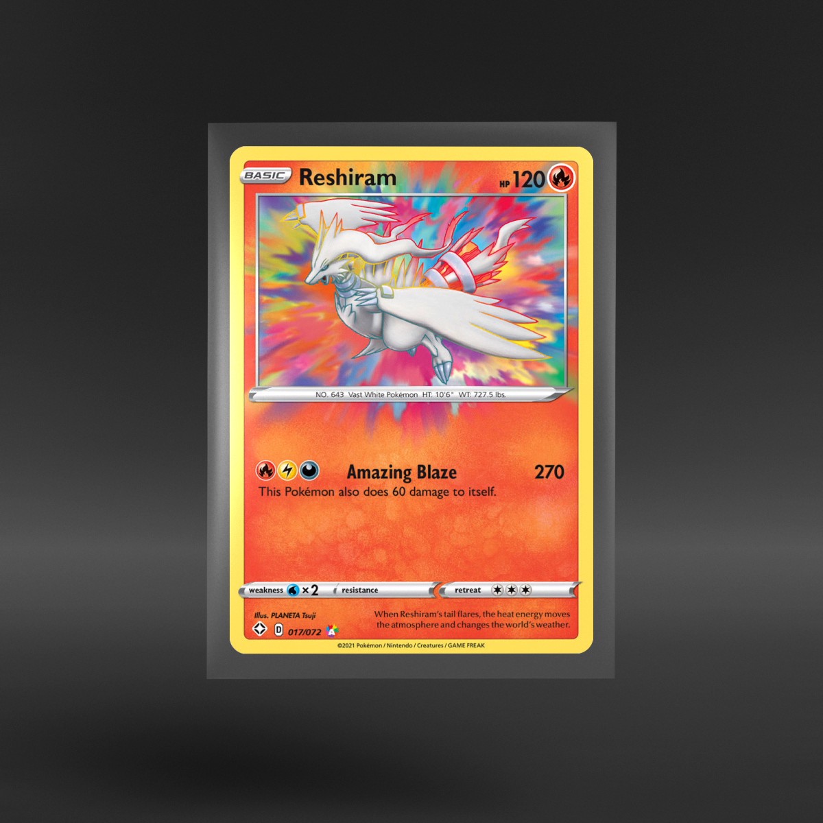 Shining Fates #017/072 Reshiram