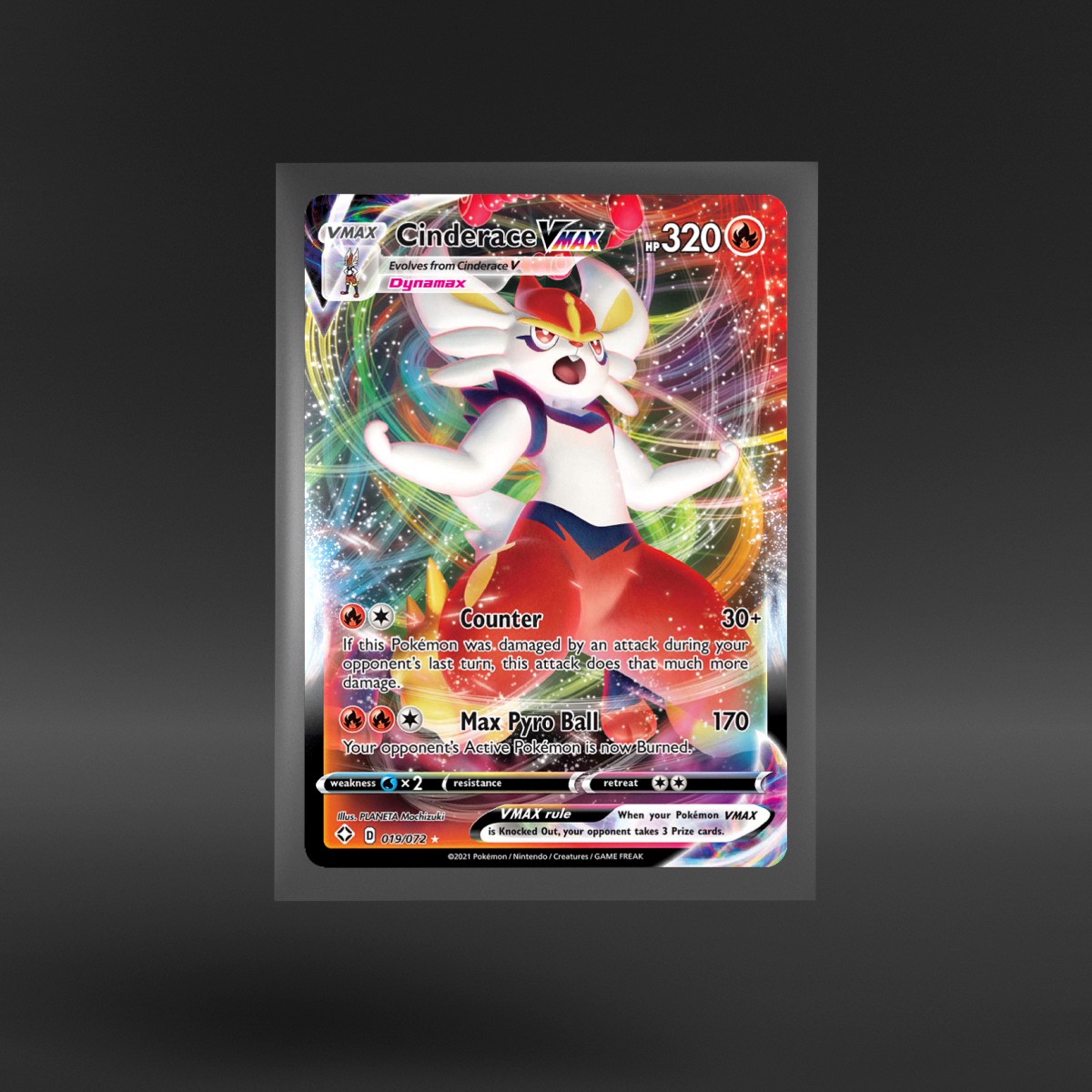 Shining Fates #019/072 Cinderace VMAX