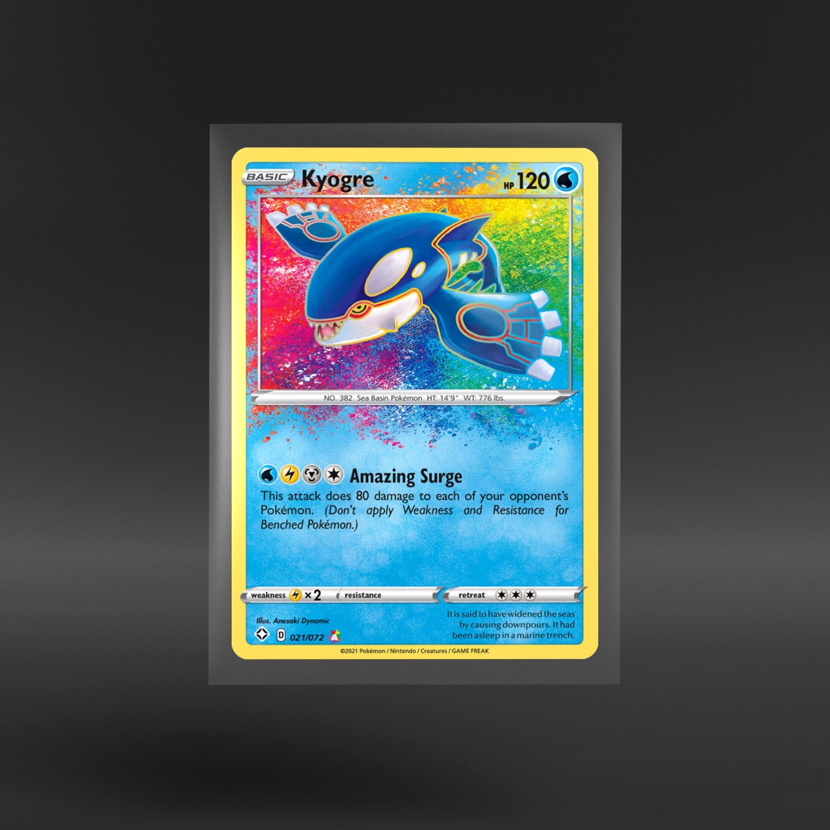 Shining Fates #021/072 Kyogre