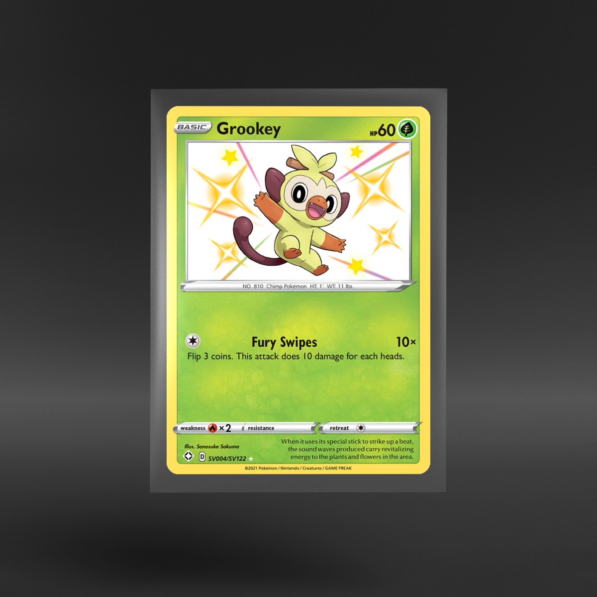 Shining Fates Shiny Vault #SV004/SV122 Grookey