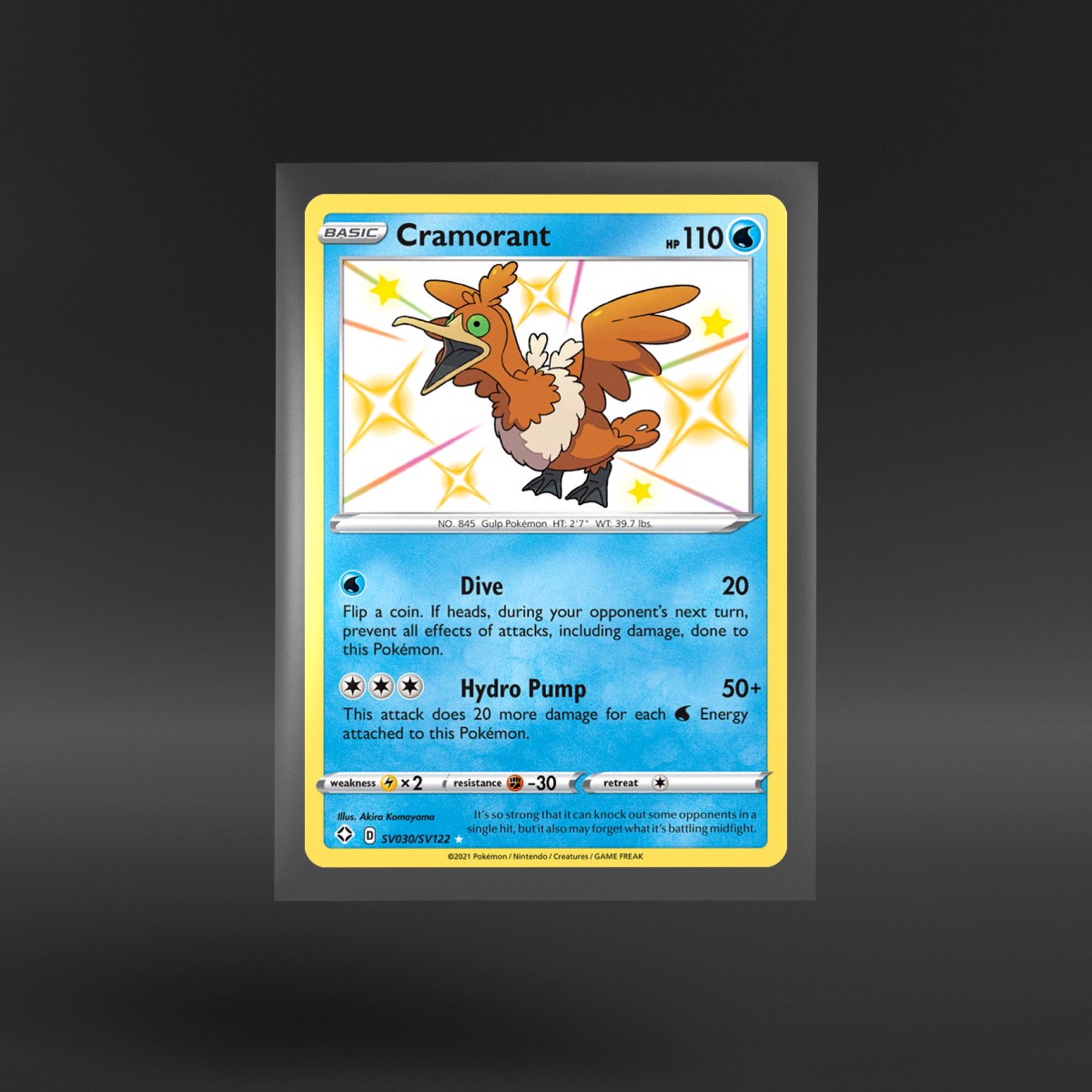 Shining Fates Shiny Vault #SV030/SV122 Cramorant