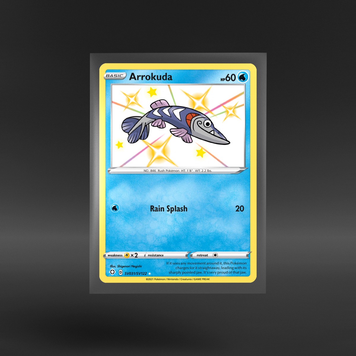 Shining Fates Shiny Vault #SV031/SV122 Arrokuda