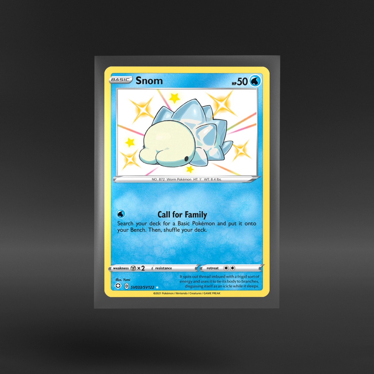 Shining Fates Shiny Vault #SV033/SV122 Snom