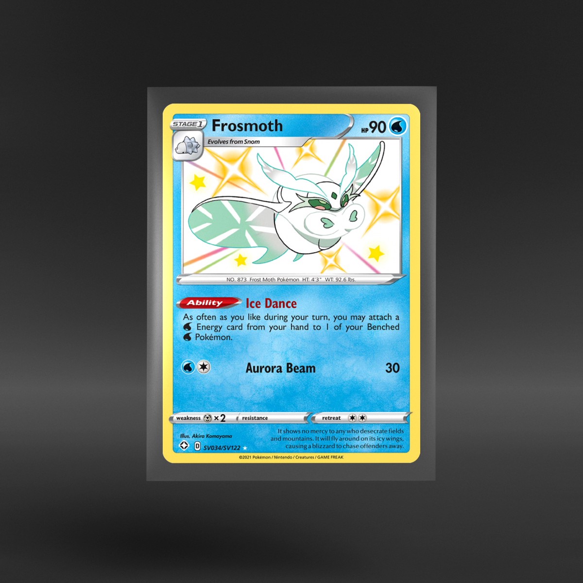 Shining Fates Shiny Vault #SV034/SV122 Frosmoth