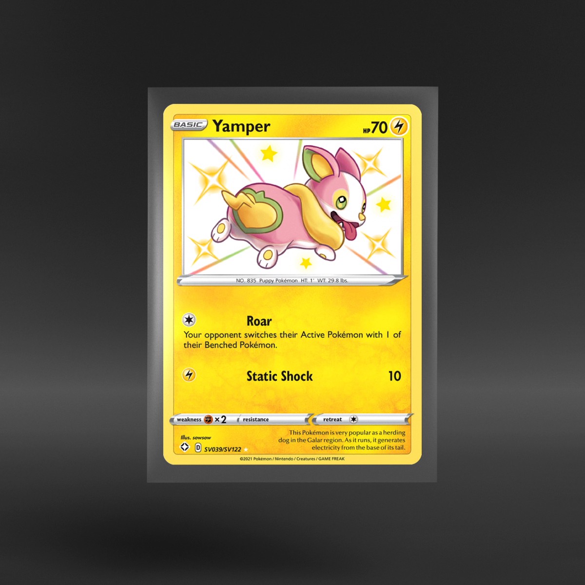 Shining Fates Shiny Vault #SV039/SV122 Yamper