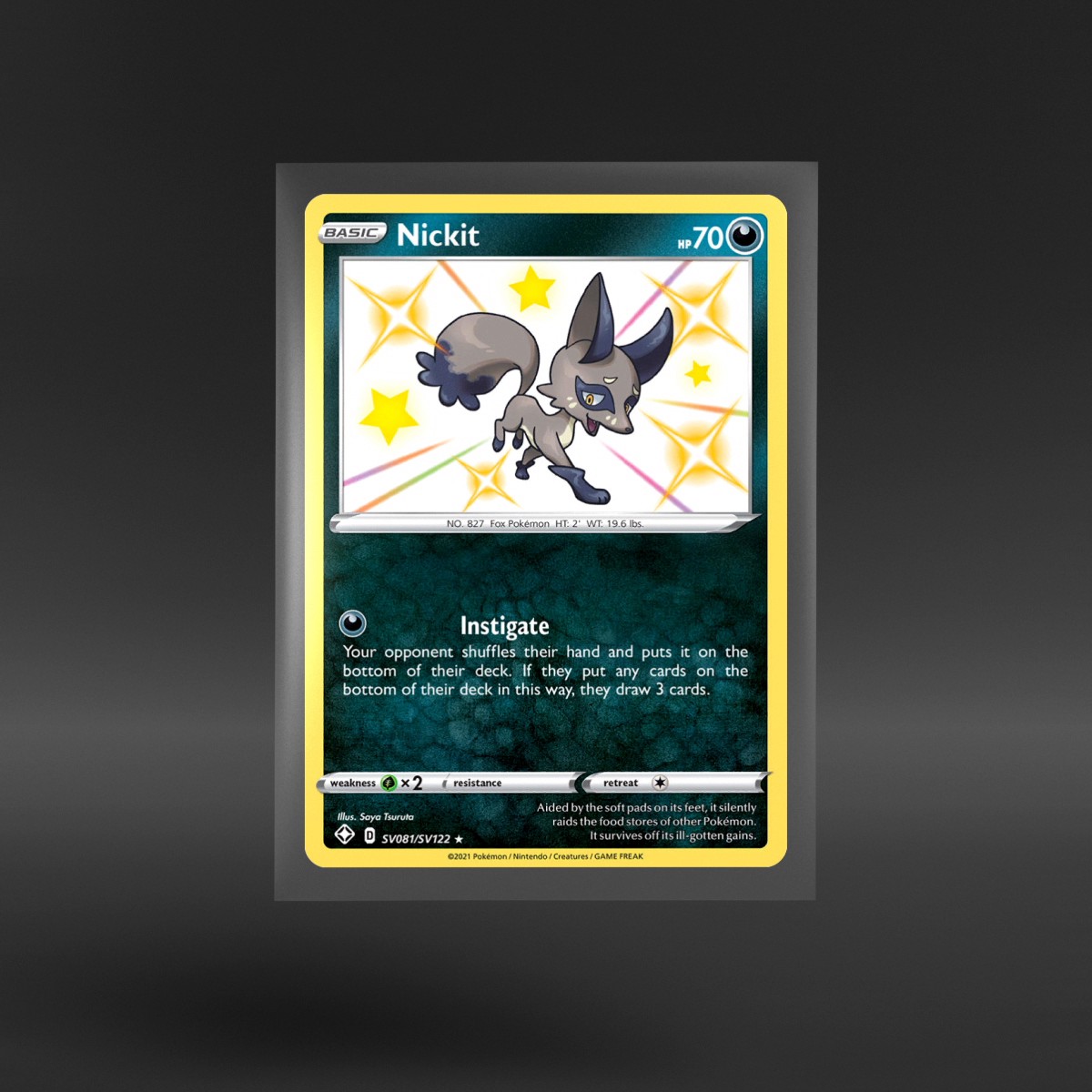 Shining Fates Shiny Vault #SV081/SV122 Nickit