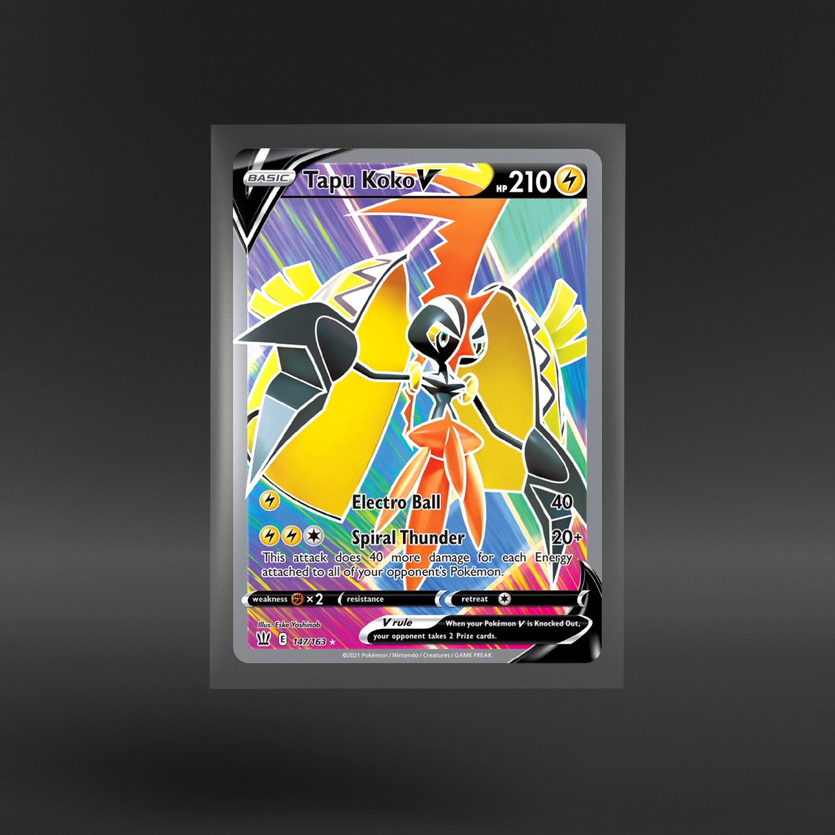 Battle Styles #147/163 Tapu Koko V