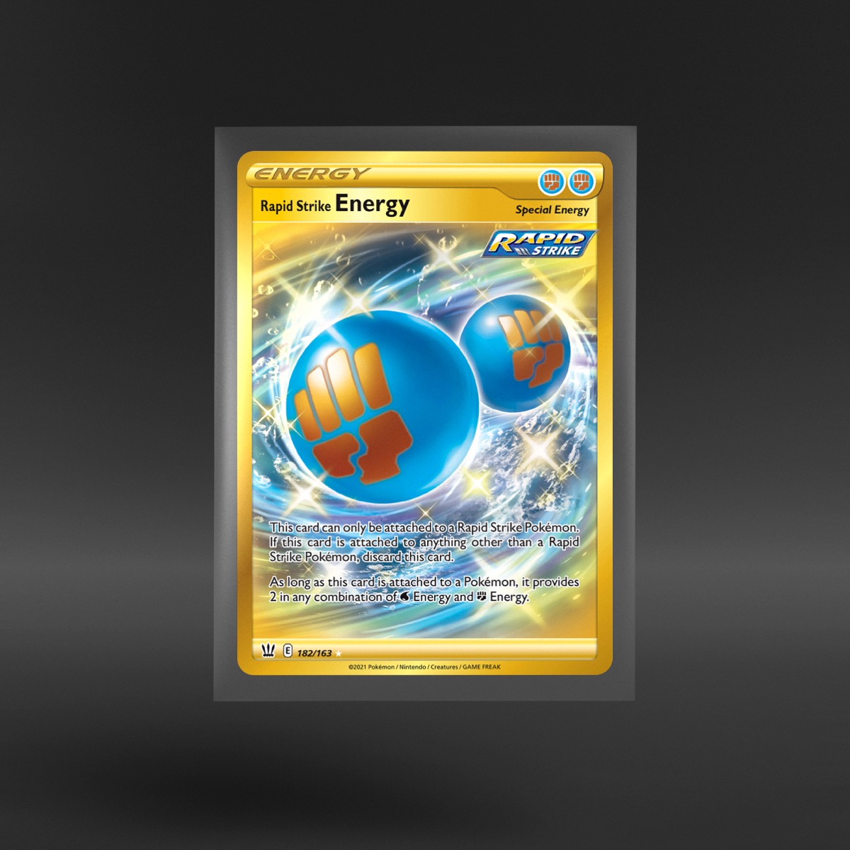 Battle Styles #182/163 Rapid Strike Energy