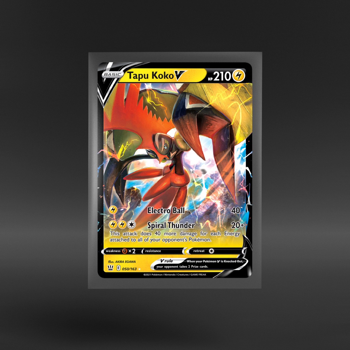 Battle Styles #050/163 Tapu Koko V