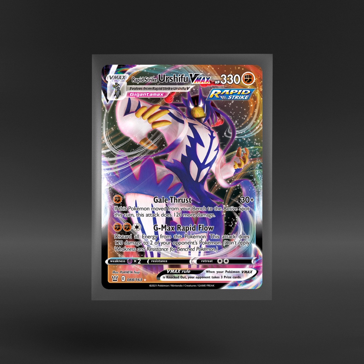 Battle Styles #088/163 Rapid Strike Urshifu VMAX