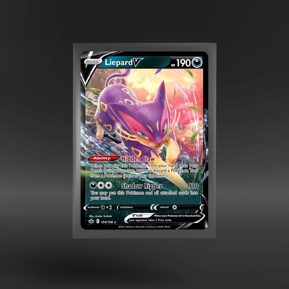 Chilling Reign #104/198 Liepard V