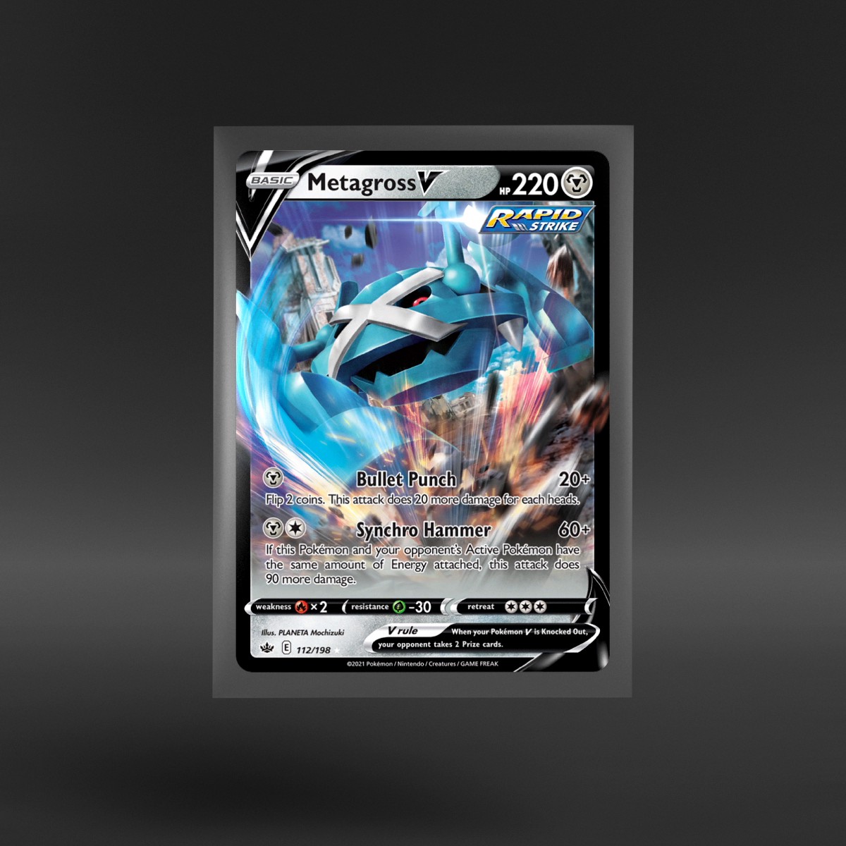 Chilling Reign #112/198 Metagross V