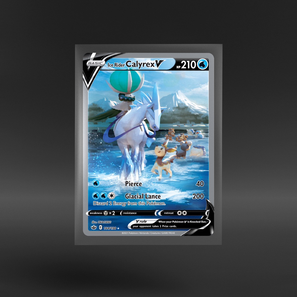 Chilling Reign #164/198 Ice Rider Calyrex V