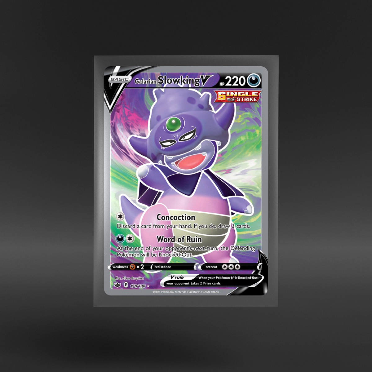 Chilling Reign #178/198 Galarian Slowking V