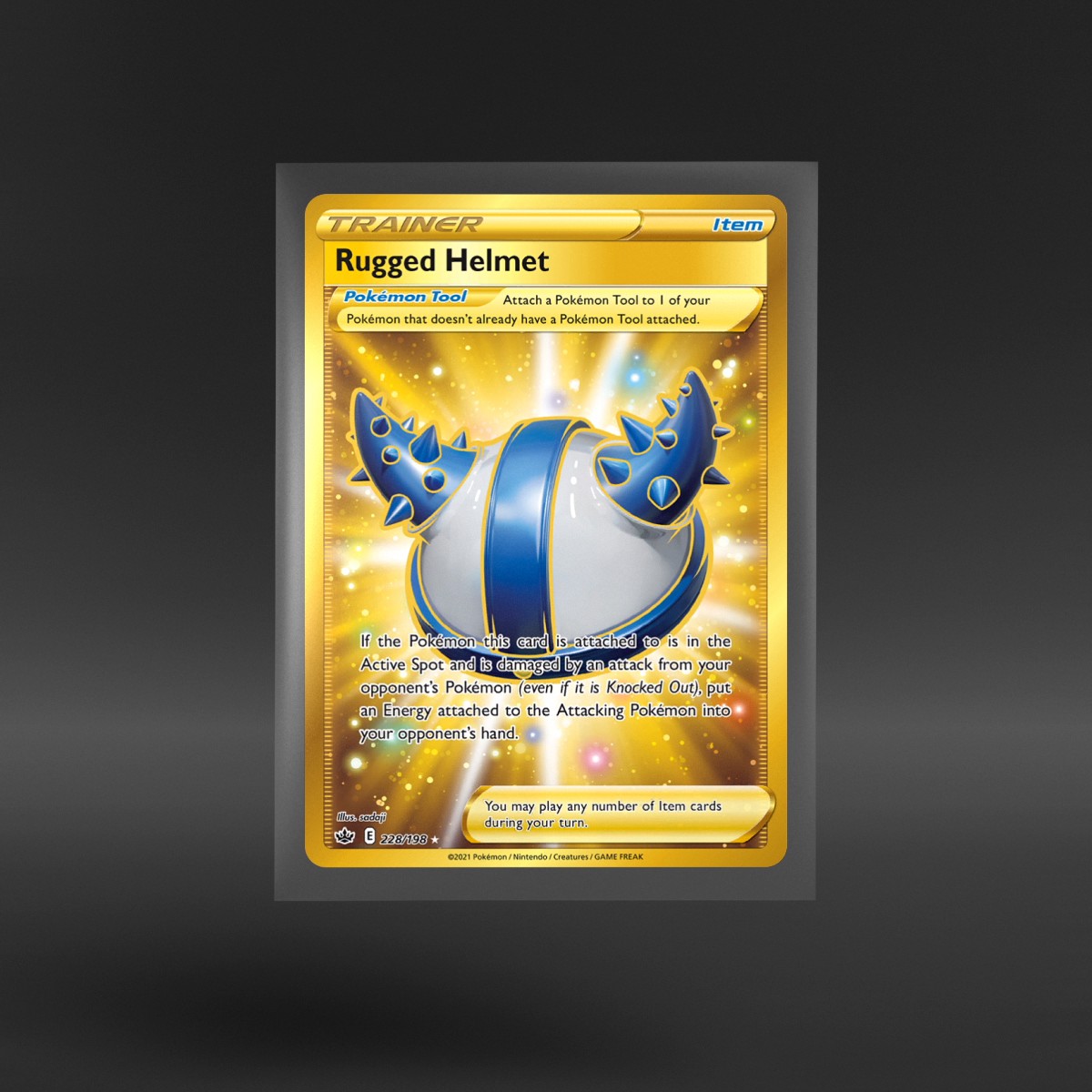 Chilling Reign #228/198 Rugged Helmet