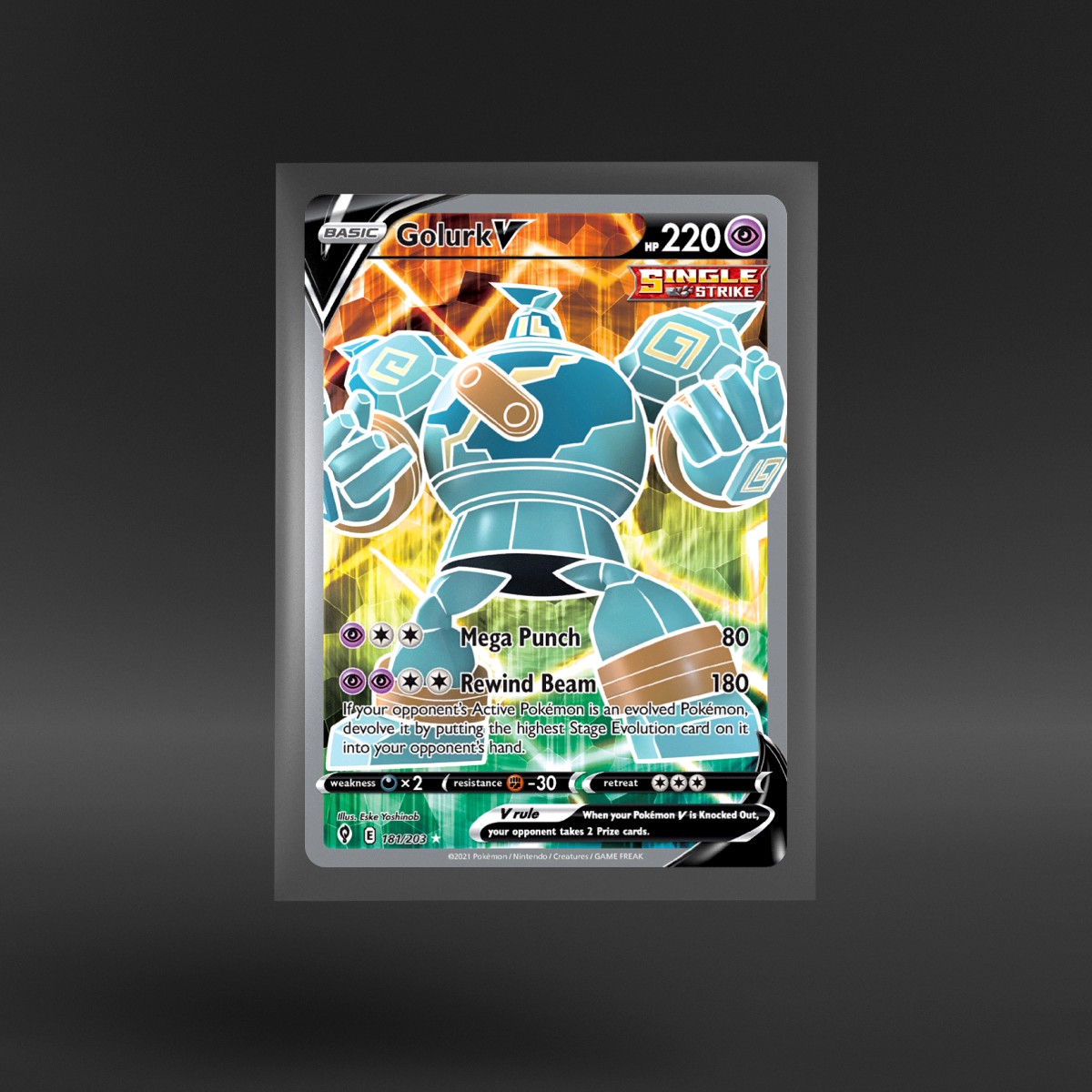 Evolving Skies #181/203 Golurk V