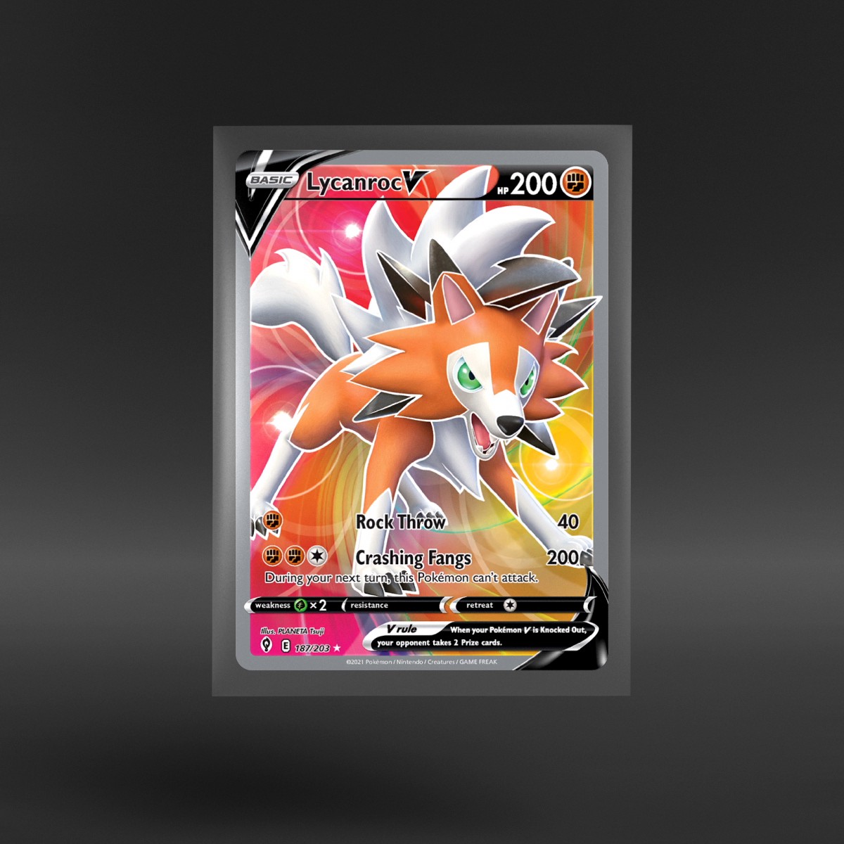 Evolving Skies #187/203 Lycanroc V