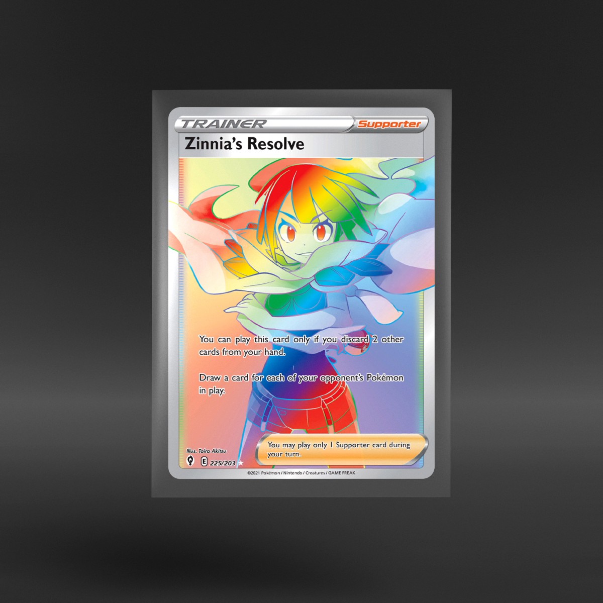 Evolving Skies #225/203 Zinnia's Resolve