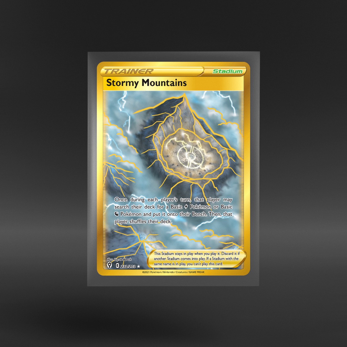 Evolving Skies #232/203 Stormy Mountains