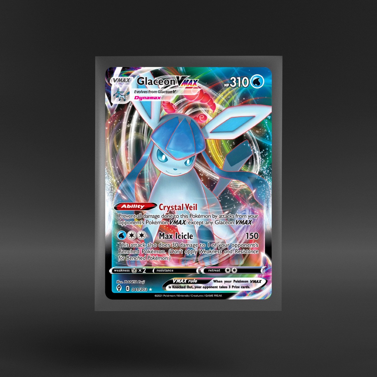Evolving Skies #041/203 Glaceon VMAX
