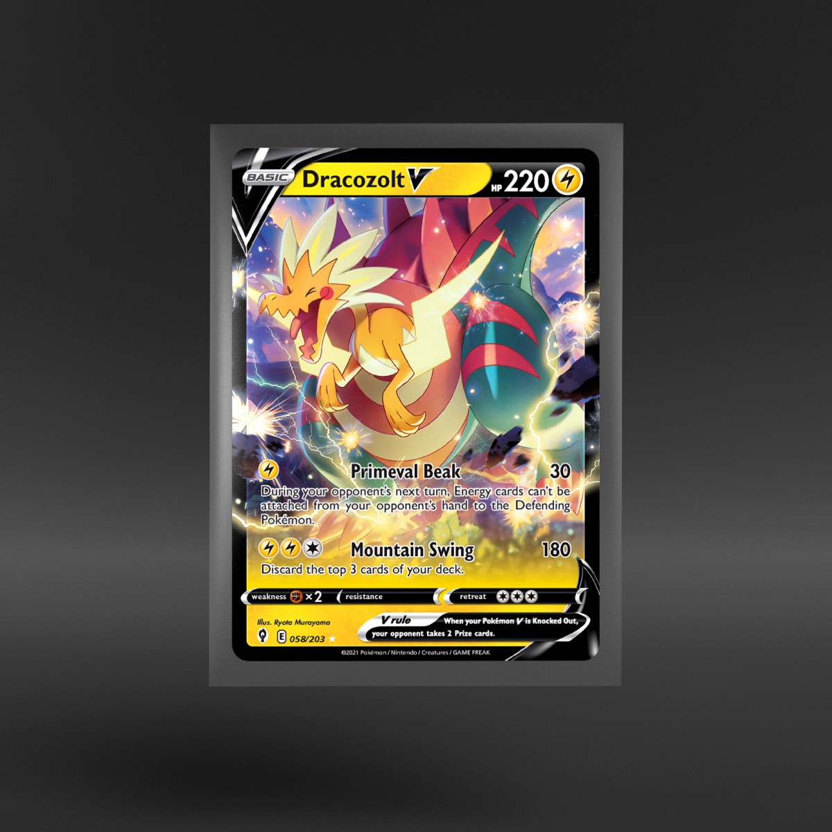 Evolving Skies #058/203 Dracozolt V