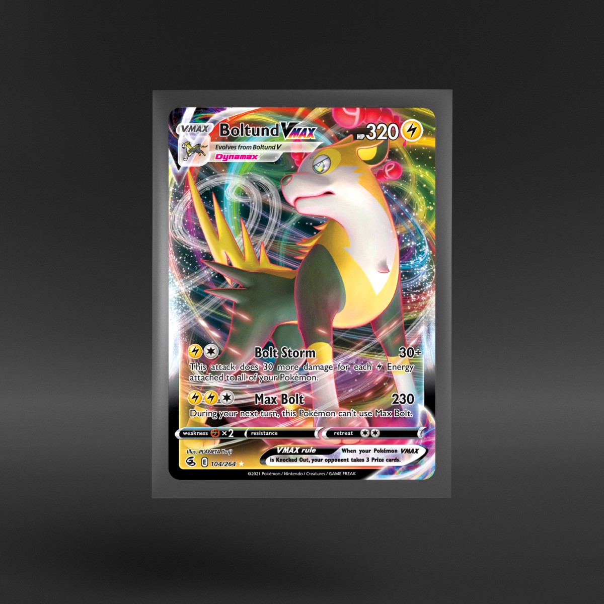 Fusion Strike #104/264 Boltund VMAX