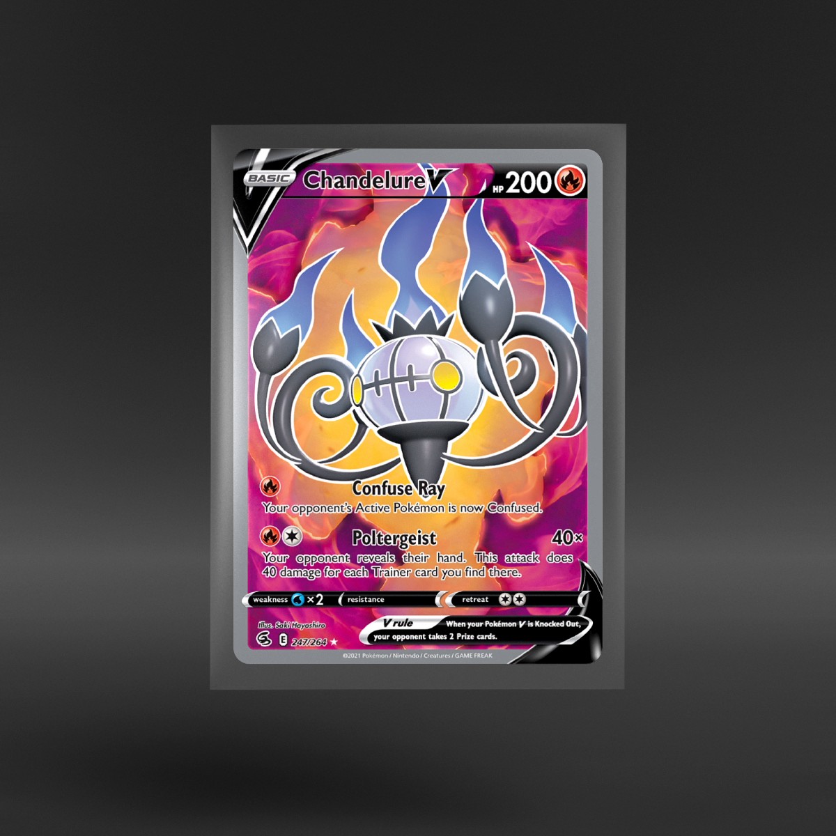 Fusion Strike #247/264 Chandelure V