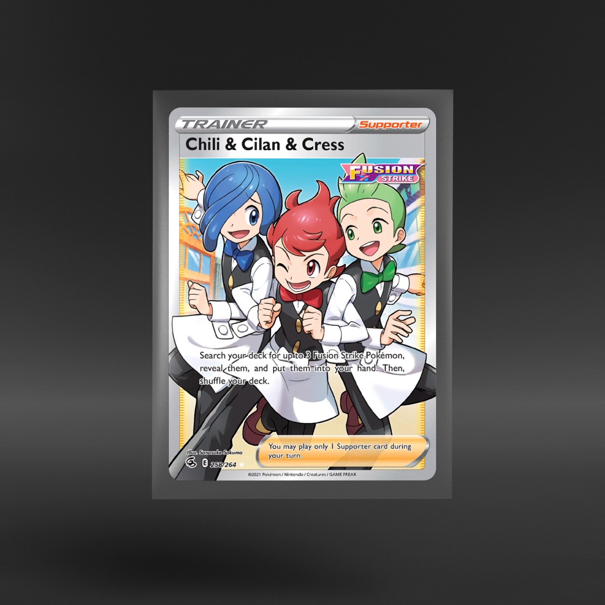 Fusion Strike #258/264 Chili & Cilan & Cress