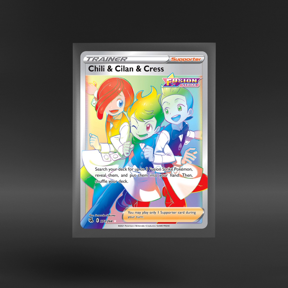 Fusion Strike #273/264 Chili & Cilan & Cress