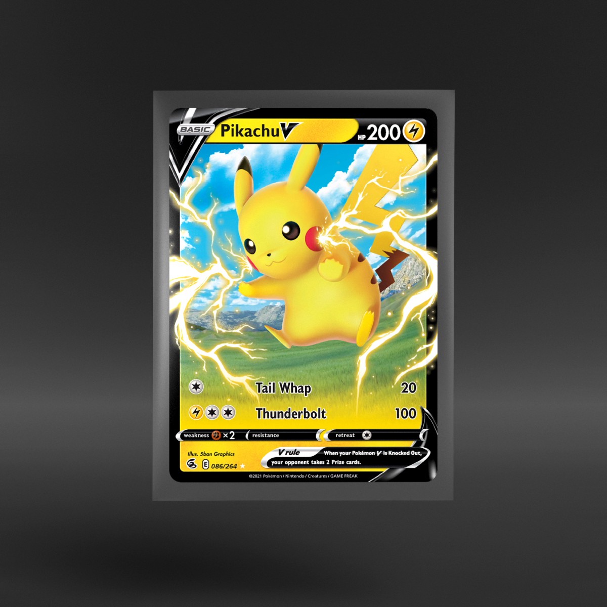Fusion Strike #086/264 Pikachu V