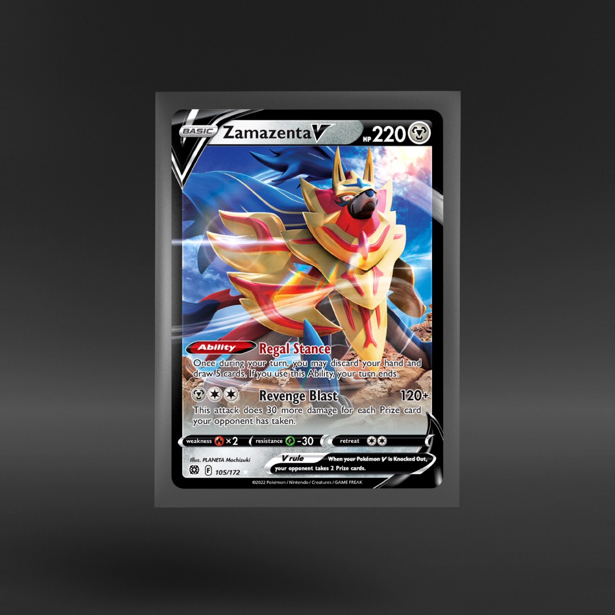 Brilliant Stars #105/172 Zamazenta V