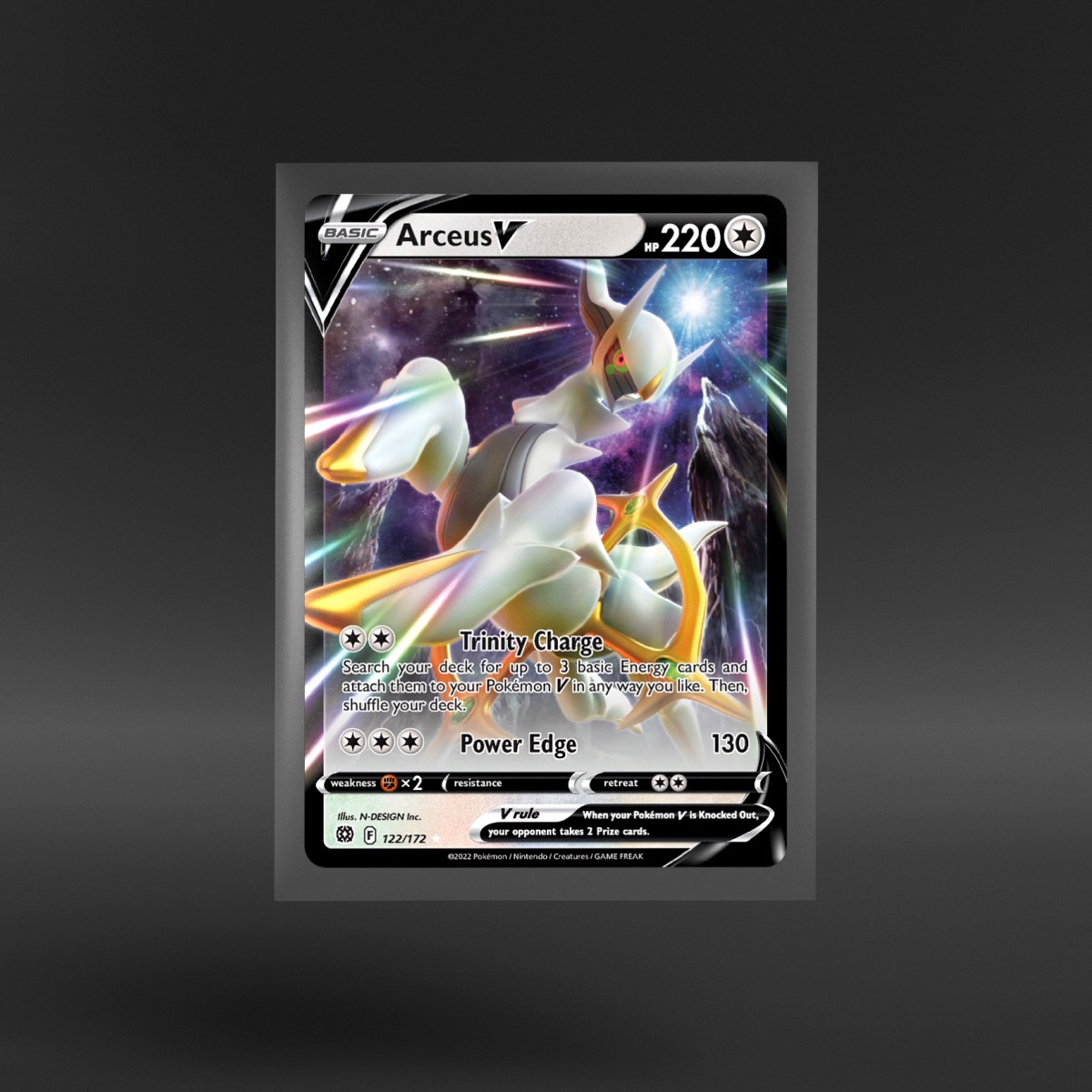 Brilliant Stars #122/172 Arceus V