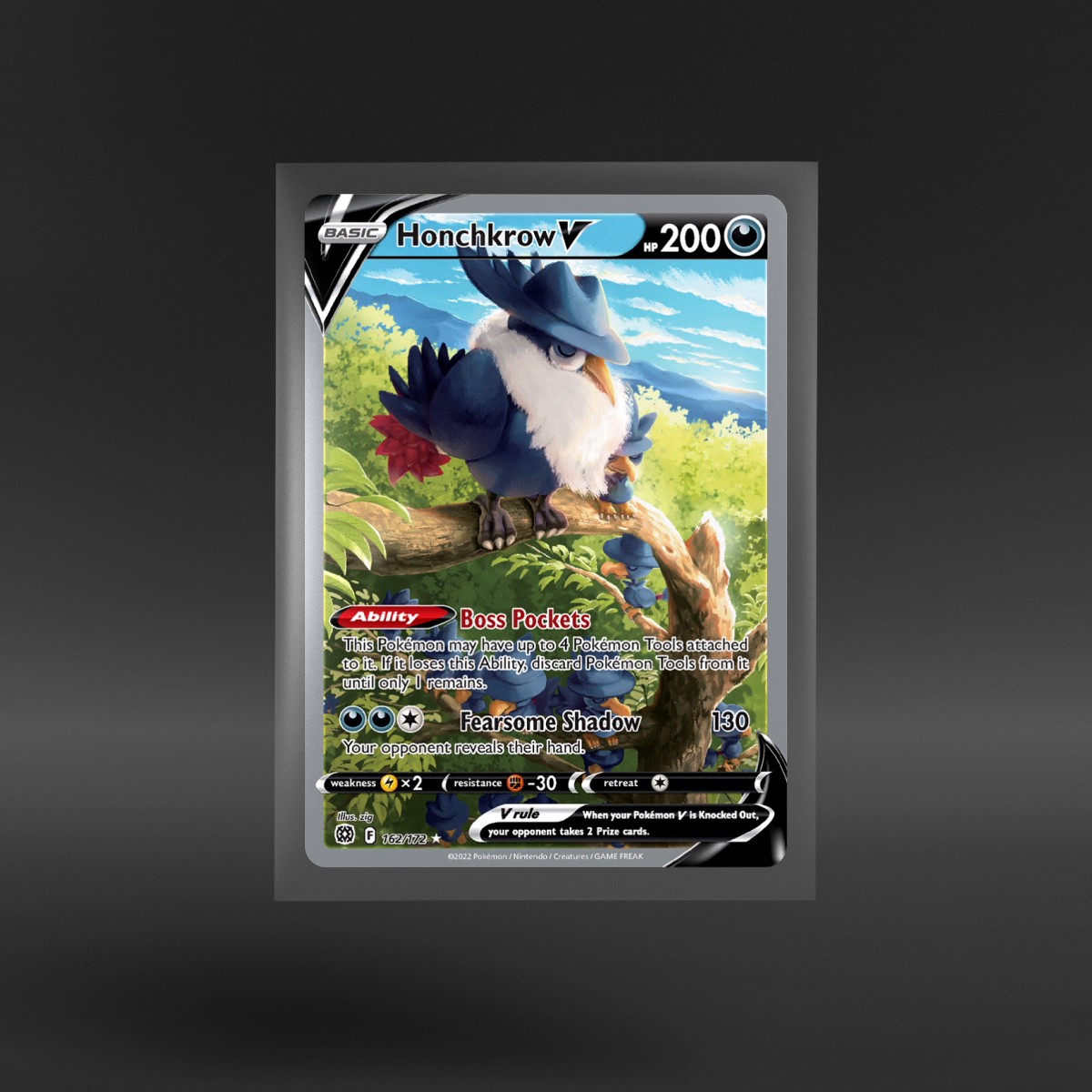 Brilliant Stars #162/172 Honchkrow V