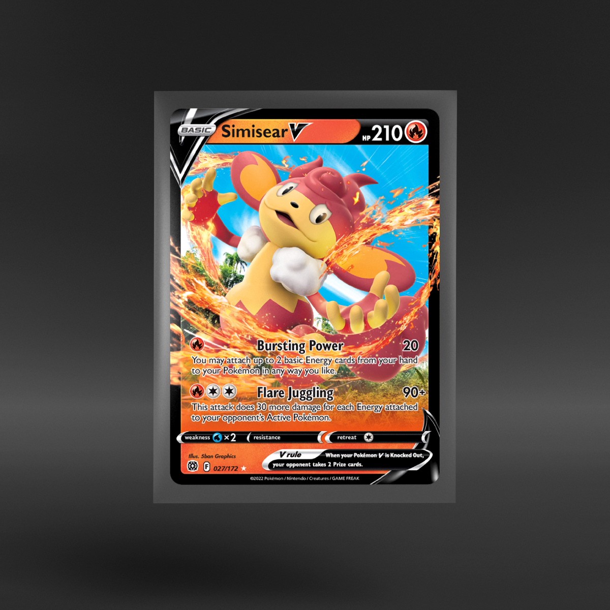 Brilliant Stars #027/172 Simisear V