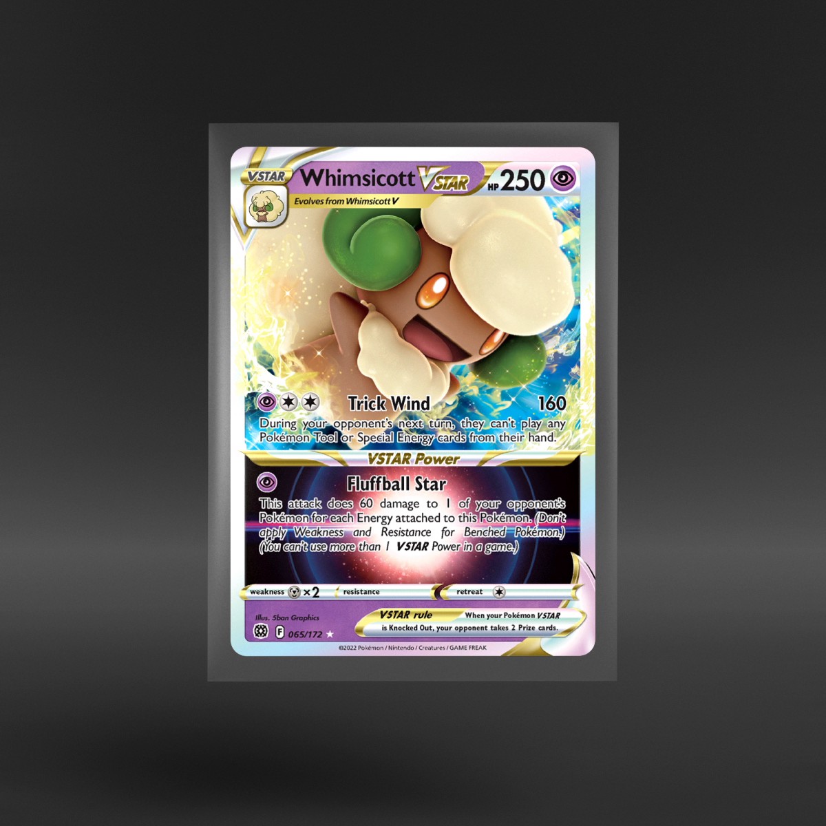 Brilliant Stars #065/172 Whimsicott VSTAR