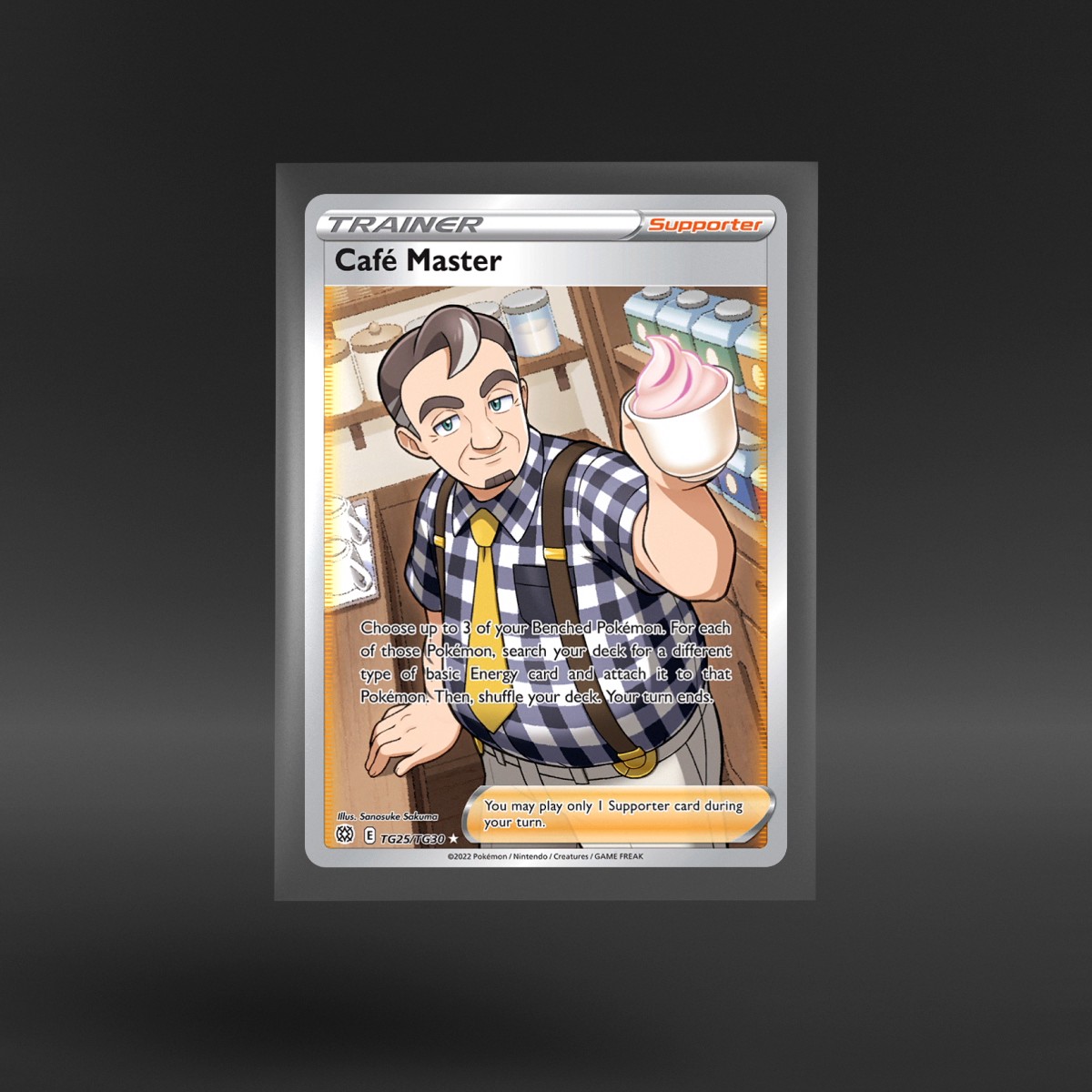 Brilliant Stars Trainer Gallery #TG25/TG30 Café Master