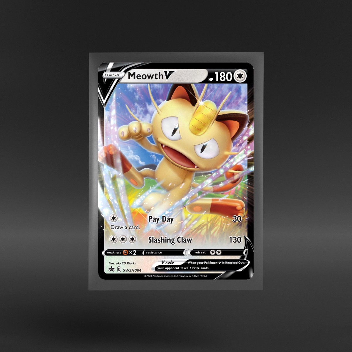 SWSH Black Star Promos Meowth V