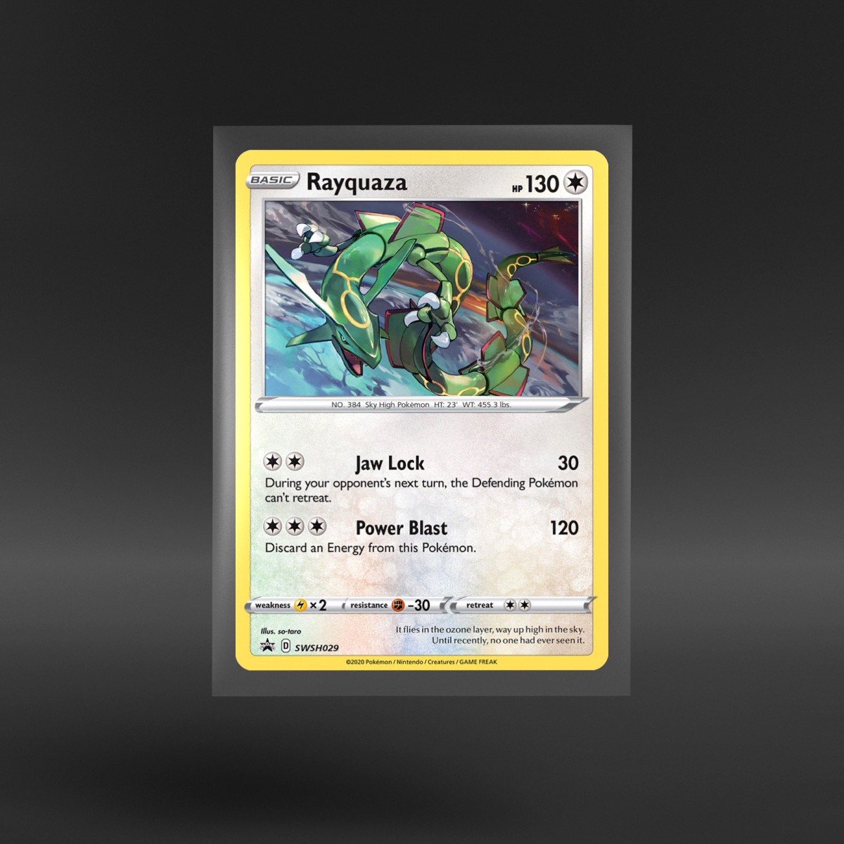 SWSH Black Star Promos Rayquaza