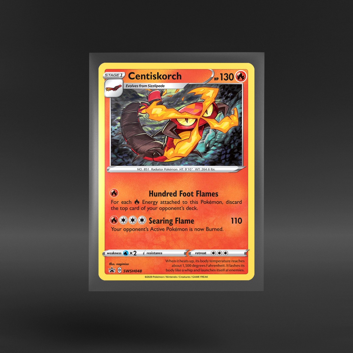 SWSH Black Star Promos Centiskorch