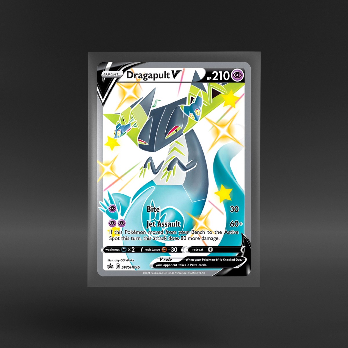 SWSH Black Star Promos Dragapult V