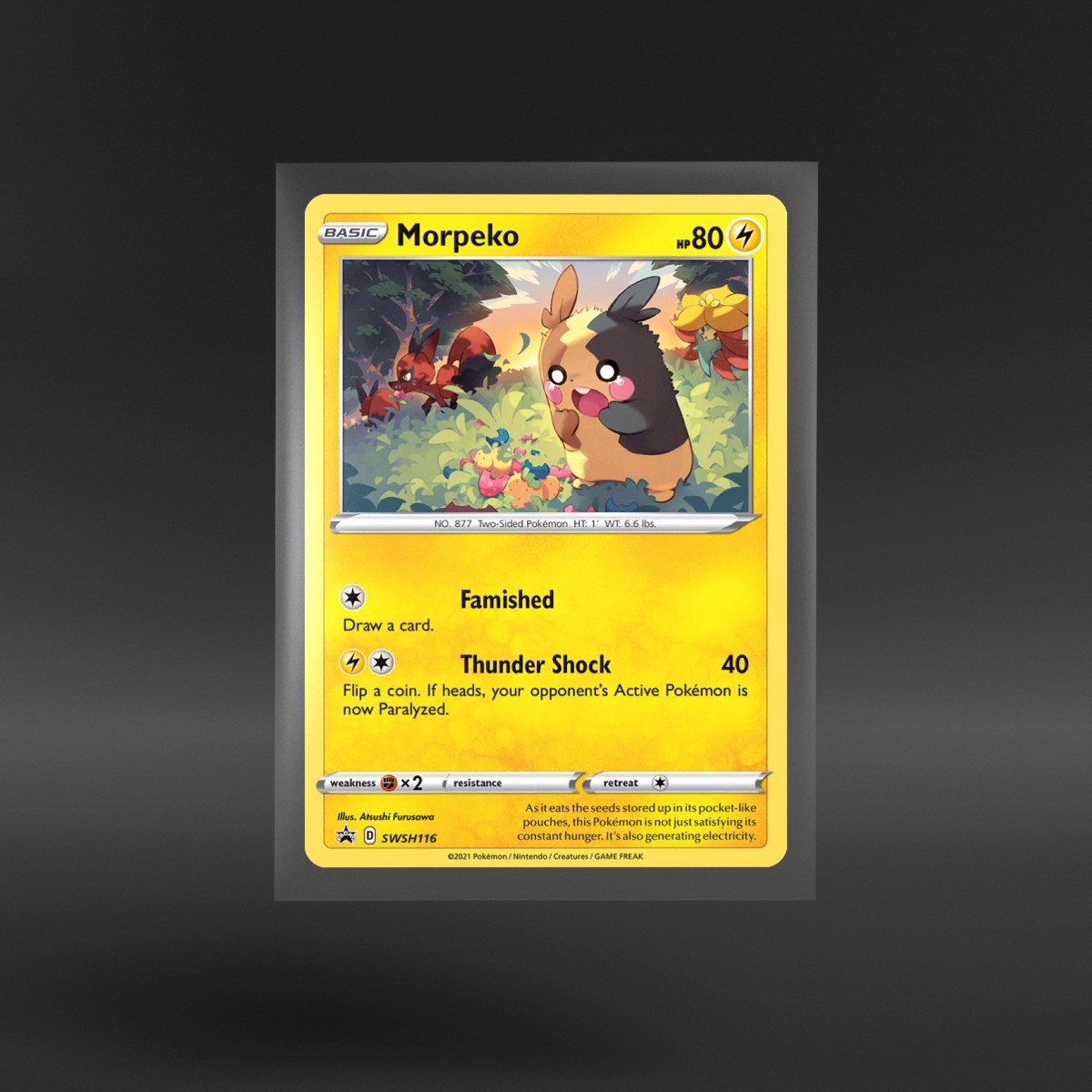 SWSH Black Star Promos Morpeko