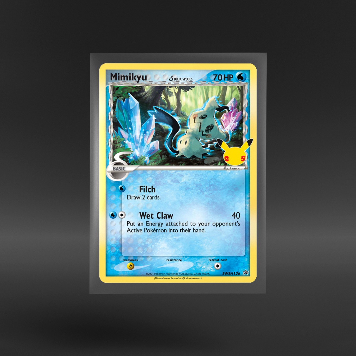 SWSH Black Star Promos Mimikyu δ