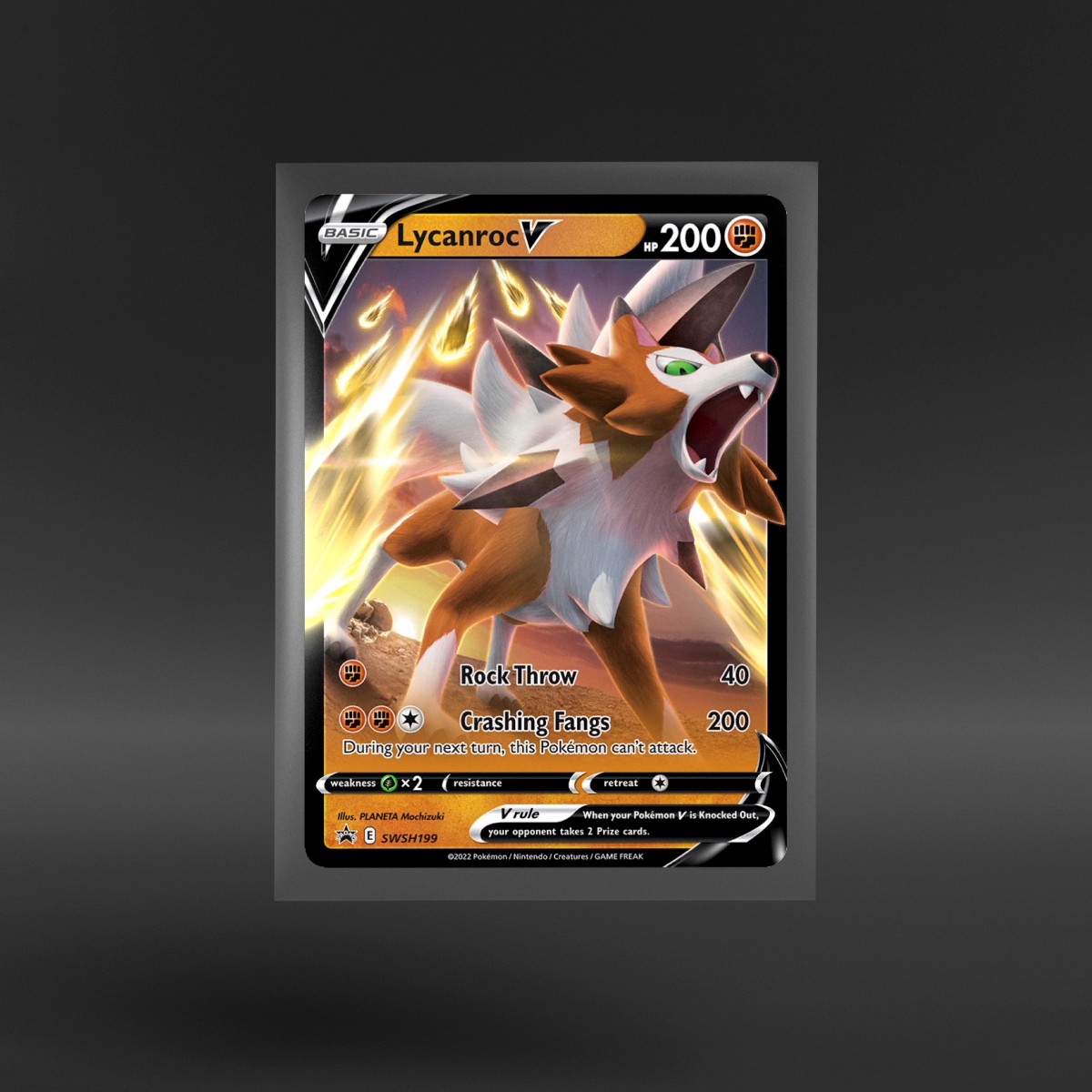 SWSH Black Star Promos Lycanroc V