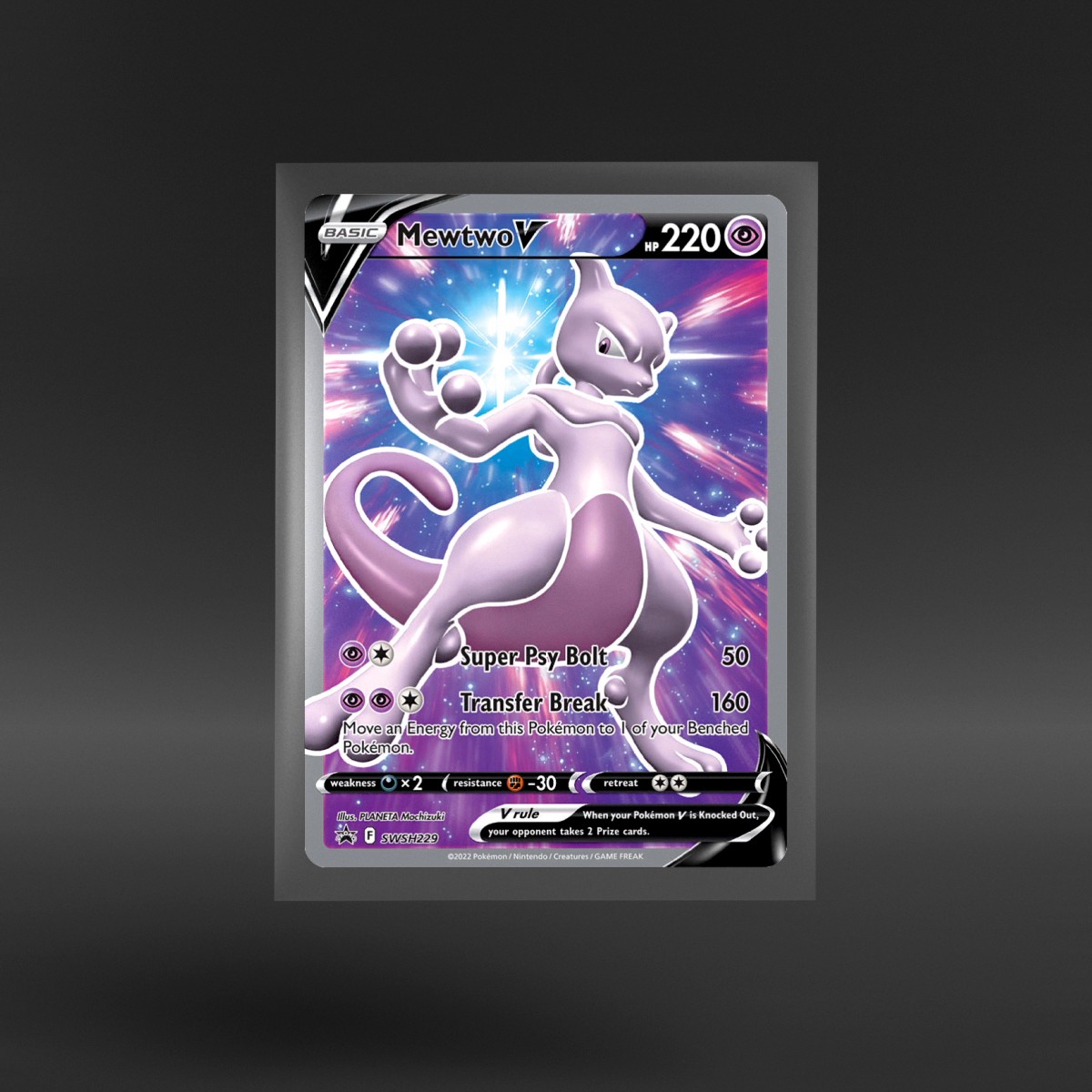 SWSH Black Star Promos Mewtwo V