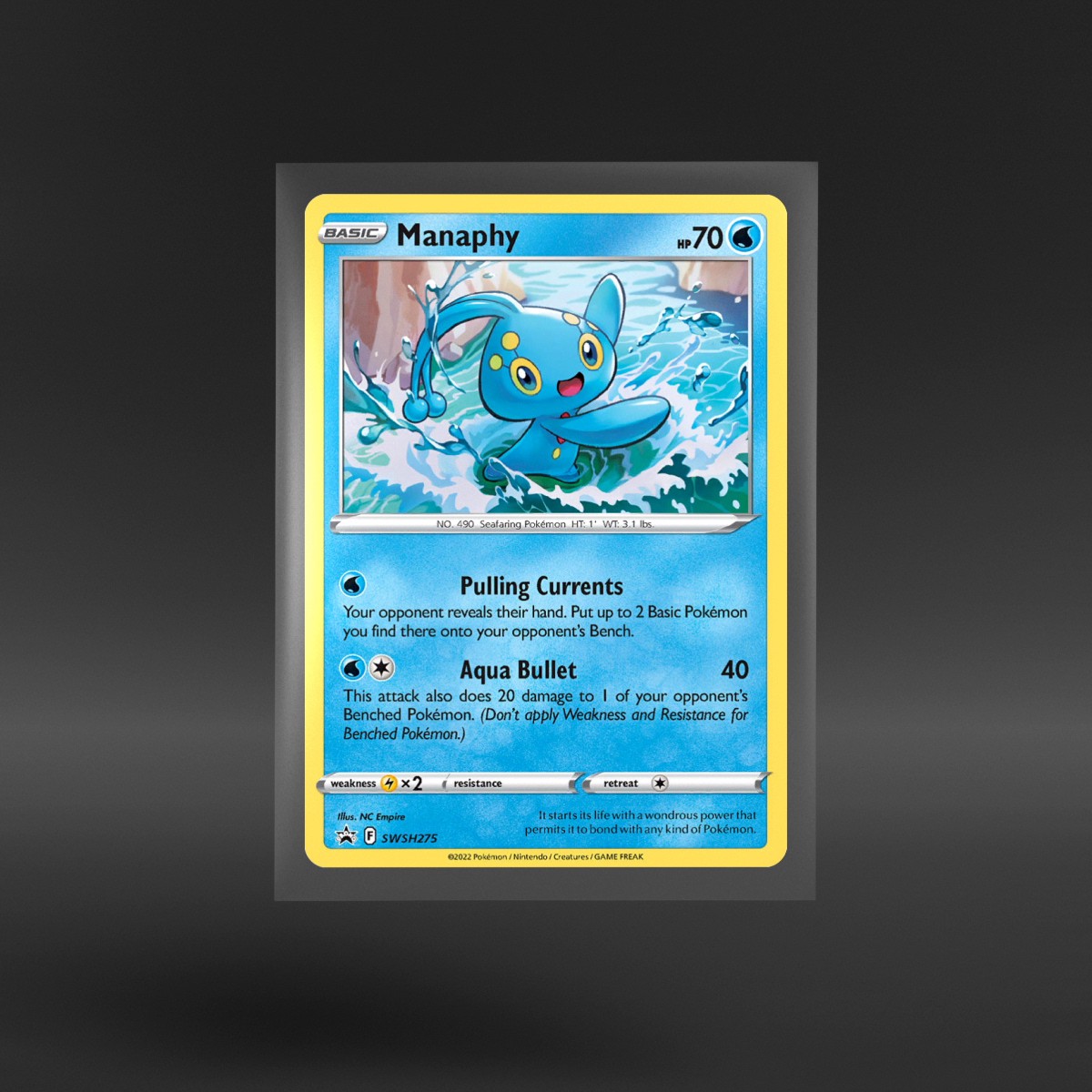 SWSH Black Star Promos Manaphy